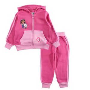 Fato de Treino de Menina Gabby´s Rosa Fúcsia Dark Pink com Carapuço