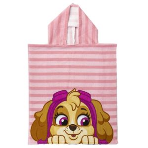 Poncho Patrulha Pata Skye e Everest Besties 50x115Cm 100% Poliester