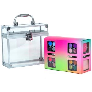Mala Maquilhagem Transparente MYA Travel 28 Peças 19x17x8Cm