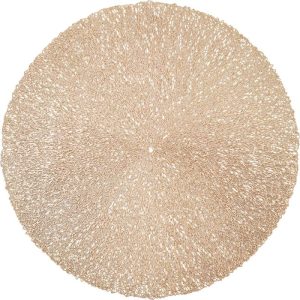 Individual Redondo Dourado 38Cm