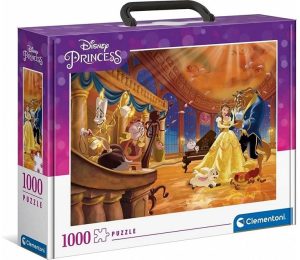 Puzzle 1000 Peças Princesas Disney 25x32cm