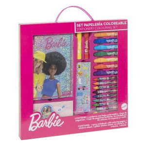 Conj. Atividades Colorir 26 Peças Barbie Shine Beyond 30x30Cm