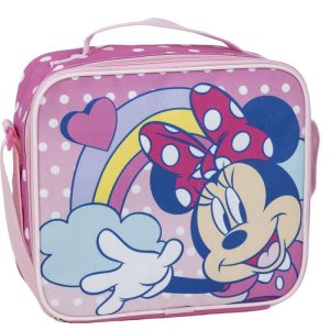 Lancheira Térmica Minnie Dots 22x21x8Cm
