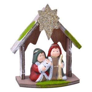 Presépio de Natal 13x6x15.5Cm