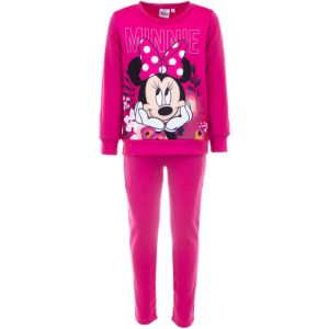 Fato de Treino de Menina Minnie Dreaming Rosa Fúcsia