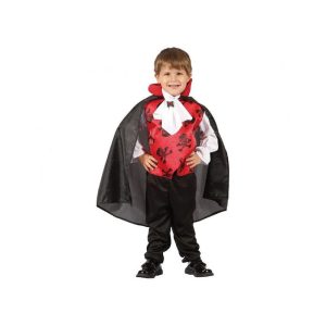 Fato de Vampiro Vermelho 2-4A (92-104Cm)
