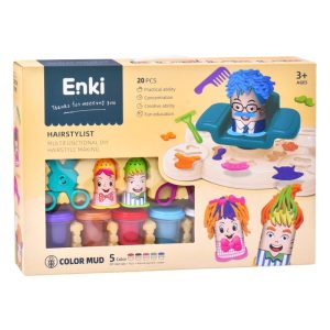 Kit Plasticina Cabeleireiro com Acessórios 48x7.5x33Cm