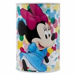 Mealheiro Metálico Minnie Feel Good 10x15Cm