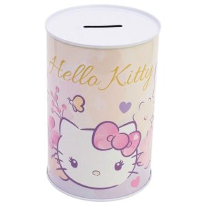 Mealheiro Metálico Hello Kitty 10x15Cm