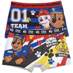 Blister 2 Boxers Patrulha Pata 01 Team Multicolor