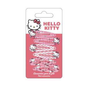 Conj. Ganchos Cabelo Hello Kitty Sweet - 6 Ganchos