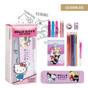 Conj. Colorir Torre 25 Peças Hello Kitty and Friends