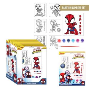 Set Atividades Colorir Spidey Friends
