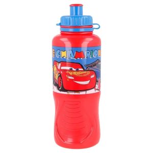 Garrafa Água Plástica 430Ml Disney Cars Lets Race Ergo