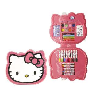 Estojo Atividades Colorir Hello Kitty Sweet