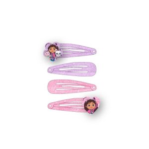 Conj. Ganchos Cabelo Gabby´s Dollhouse - 4 Ganchos, Cat Adventures