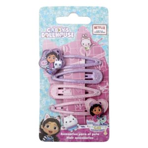 Conj. Ganchos Cabelo Gabby´s Dollhouse