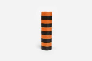 Serpentina Laranja e Preto 20x4mt