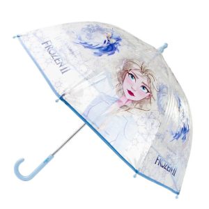 Guarda Chuva Transparente Disney Frozen 71Cm