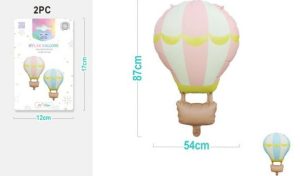 Blister 1 Balão Foil Balão Ar Quente 87Cm