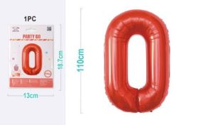 Balão Foil Vermelho 110cm