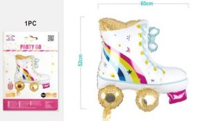 Balão Foil Patins 52x60Cm