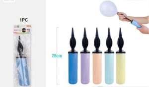 Bomba Pastel Encher Balões 28Cm