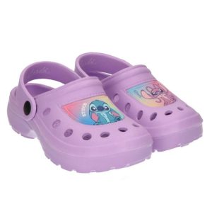 Crocs Lilás Stitch & Angel Cute Couple 100% EVA
