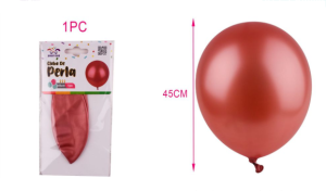 Blister 1 Balão Látex Rose Gold 45Cm