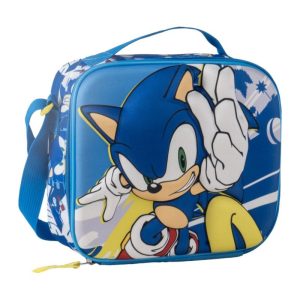 Lancheira Térmica 3D Sonic Power Run 26x21.5x5Cm