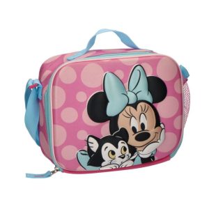 Lancheira Térmica 3D Minnie & Figaro 24Cm