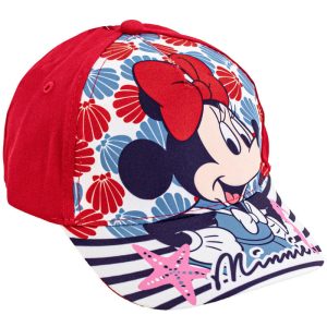 Boné Minnie Ocean Shell Red Disney - 54cm