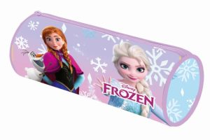 Estojo Simples Redondo Frozen Winter Magic 23Cm