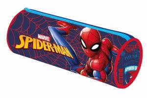 Estojo Simples Redondo Spiderman Great Power 23Cm