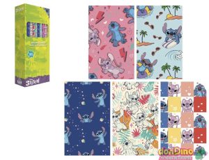 Rolo Papel Fantasia Stitch 70x200Cm