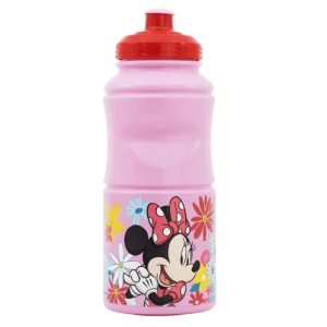 Garrafa Água Plástica 380Ml Minnie Spring Hold Disney