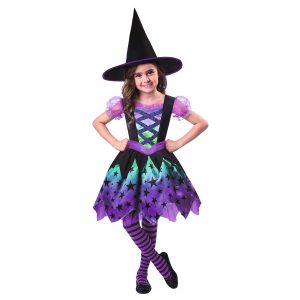 Vestido de Bruxa Spell Cutie Halloween 7-8A (122-128Cm)
