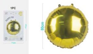 Balão Foil Redondo 80Cm