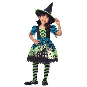 Vestido de Bruxa Hocus Pocus Halloween