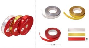 Rolo Fita Presente Metálica 20mmx50Mt