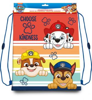 Saco Ginásio-Desporto Patrulha Pata Kindness 40Cm