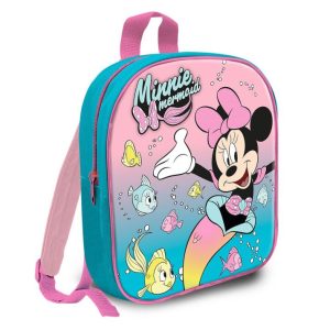 Mochila Pré-Escolar Minnie Mermaid 29Cm