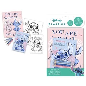 Kit de Colorir Stitch Magical 21x28.5Cm