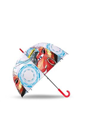 Guarda Chuva Transparente Manual Cars 48Cm