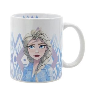 Caneca Porcelana Disney Frozen Elements 325Ml