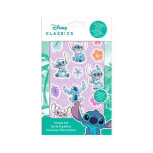 Blister 5 Folhas Adesivos Stitch Cheeky