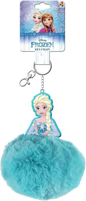 Porta Chaves Pompom Frozen Elsa