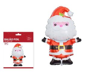 Balão de Natal Foil Pai Natal 89Cm