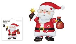 Balão de Natal Foil Pai Natal 76Cm