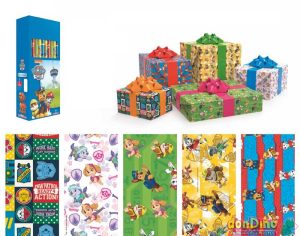 Rolo Papel Fantasia Patrulha Pata 70x200Cm